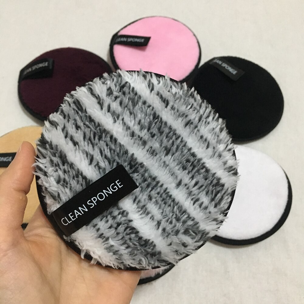 Wensoo doven rensning vask flagrende mikrofiberkludefjerner ansigtsrens håndklæde genanvendelig rensning makeup rengøring pust