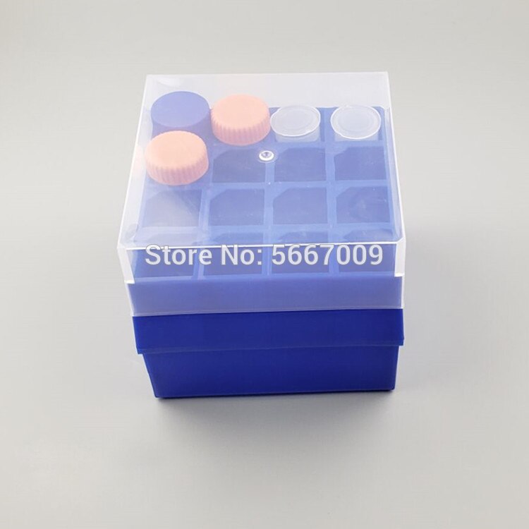 1 stk 10/15ml 50ml plast centrifugerør boks pcr rør opbevaringsstativ laboratorieartikler