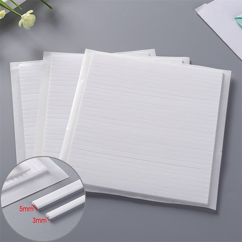 Depth 3MM Double-sided Adhesive Foam Strips 3mm/5mm For DIY Shaker Cards Crafting Projects Use Simply Cut Scrapbooking