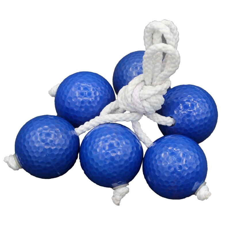 3 Pairs Ladder Ball Replacement Ladder Balls PE Ladder Toss Set Toss Game Balls: blue