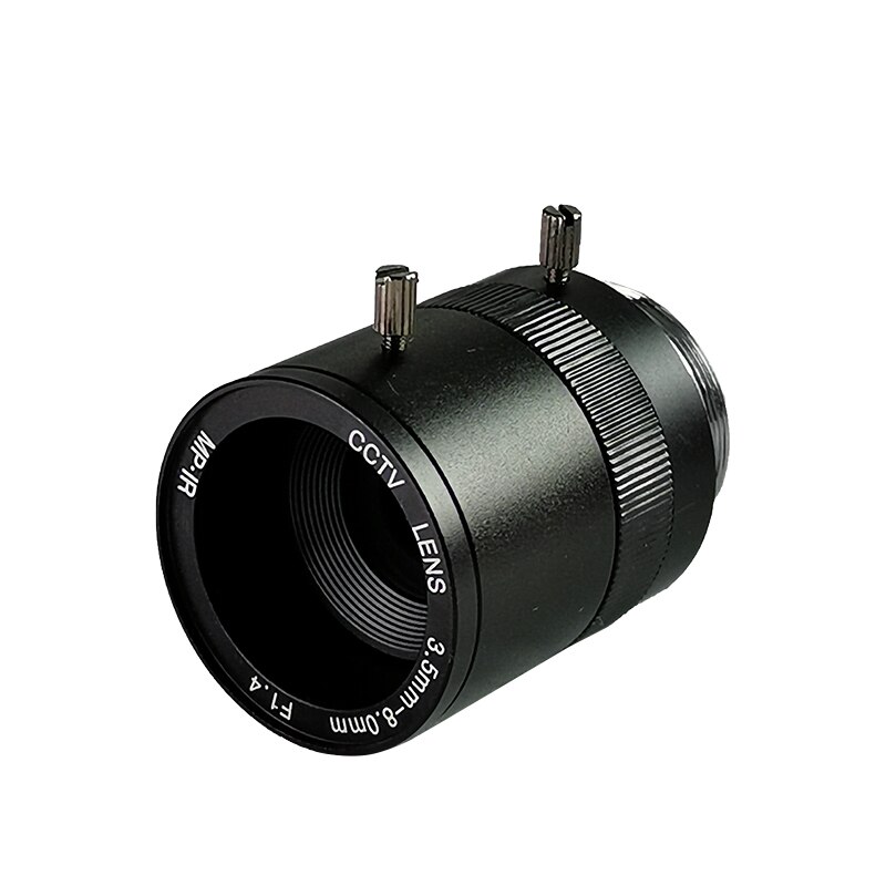 Camera Lens 3.5-8mm focal length Function Manual Iris Lens,security lens F1.4 1/3 inch CS Mount IP Box Camera CCTV Lens