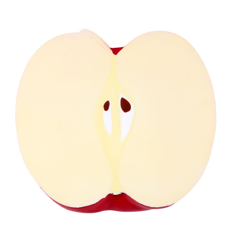 Large Apple Jumbo Fruit Squishy Slow Rising Big Size Cartoon Squeeze Toys Kids Fun Soft Stress Relief Exquisite Child