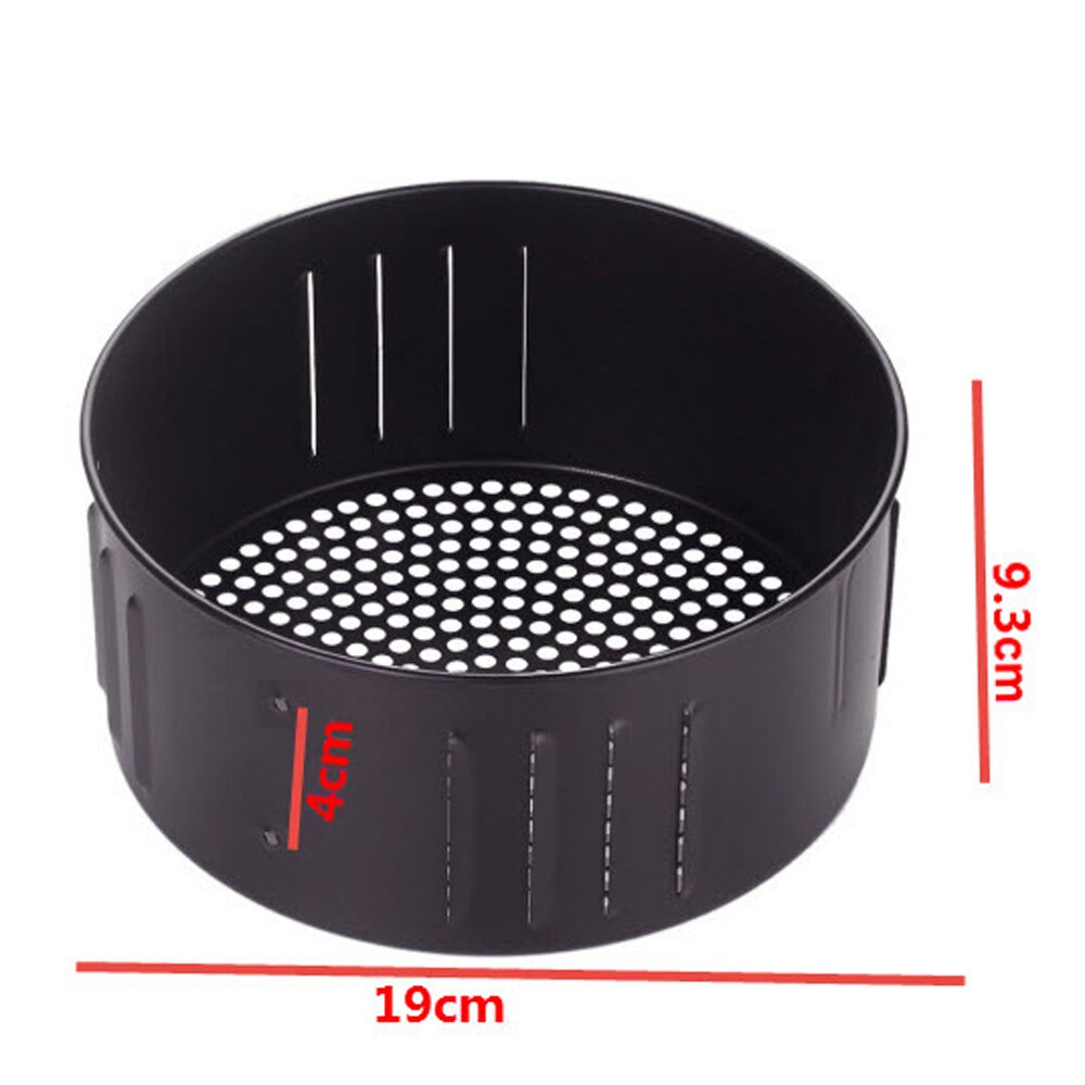 Cesta antiadherente de repuesto para freidora de aire cesta de accesorios antiadherente de para aceite de cocina, tostado, utensilios de cocina para alimentos saludables