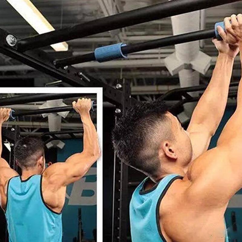 1Pcs Thick Fat Barbell Silicone Grips Pull Up Weightlifting Protect Body Anti-Slip Pad Support Building Fitness Equipment A8P5