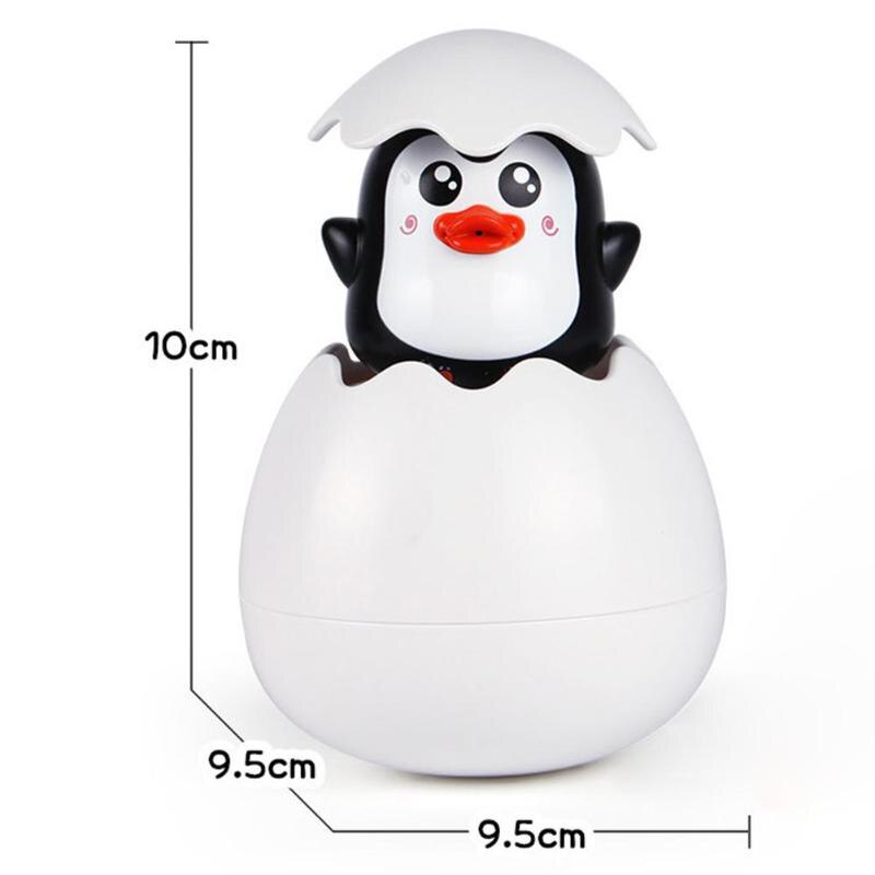 Bébé bain jouet enfants mignon pingouin oeuf eau pulvérisation arroseur salle de bain arrosage douche natation eau jouets