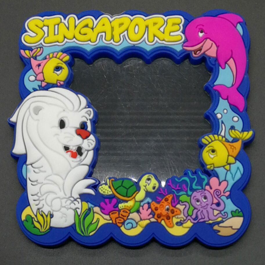 Singapore Rubber Fridge Magnet Tourist Souvenirs Refrigerator Magnetic Stickers Travel collection