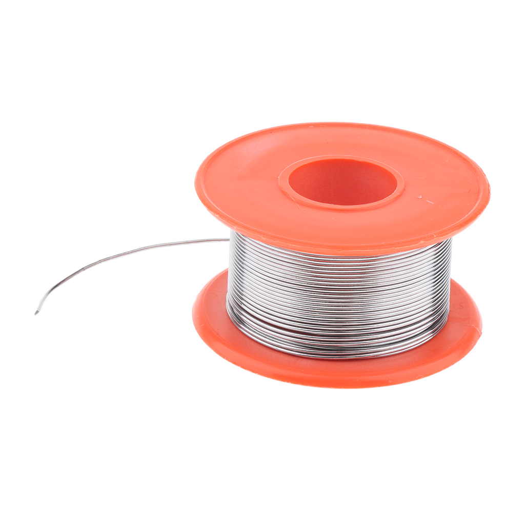 Tin Lead Solder Wire Rosin Core 2% Flux Iron Welding Tool 0.8mm Diameter For Electrical and Electronics DIY Soldering Wire Roll