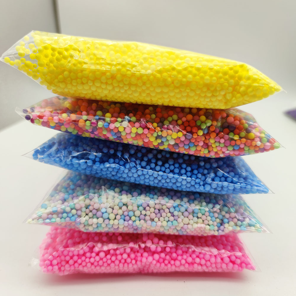 10g 2.5-3mm Foam Beads Colorful Styrofoam Beads Foam Balls Arts Crafts Party Decorations Boxes Vase Bobo Ballon Fillter