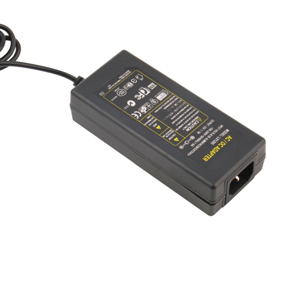 Prix le plus bas adaptateur convertisseur ca pour DC 12V 5A 5.5mm 2.5mm 2.1mm chargeur d'alimentation en alimentation LED pour bande de LED sans fil routeur