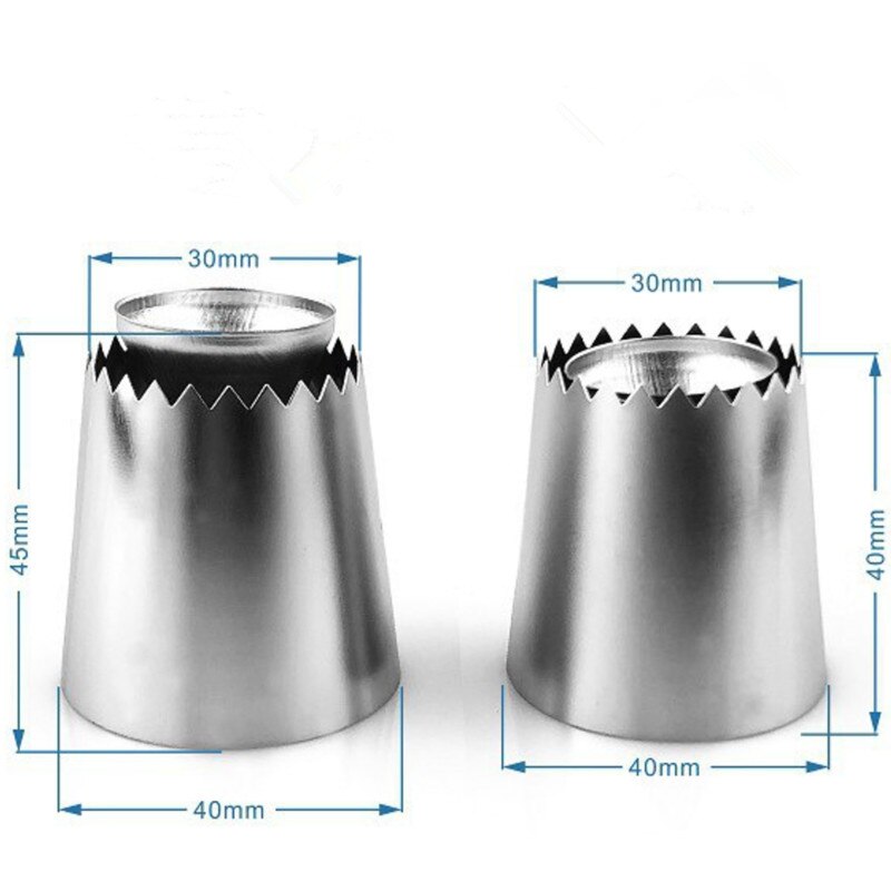 29 Pieces Russian Piping Tips Set Cake Decorating Supplies Kit Flower Frosting tips 16 Icing Nozzles 2 Couplers Pastry Bags