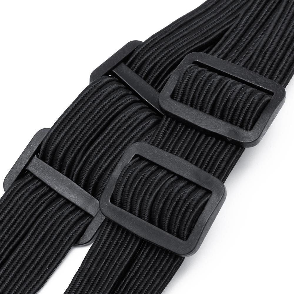 2 Haken Motorfietsen Moto Sterkte Intrekbare Helm Riem Bagage Elastisch Touw L2K4