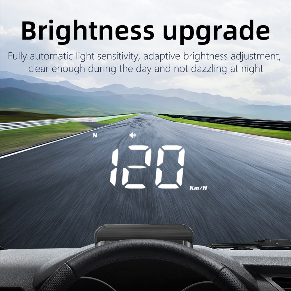 GPS HUD Work To All Cars Heads Up Display Universal Speedometer