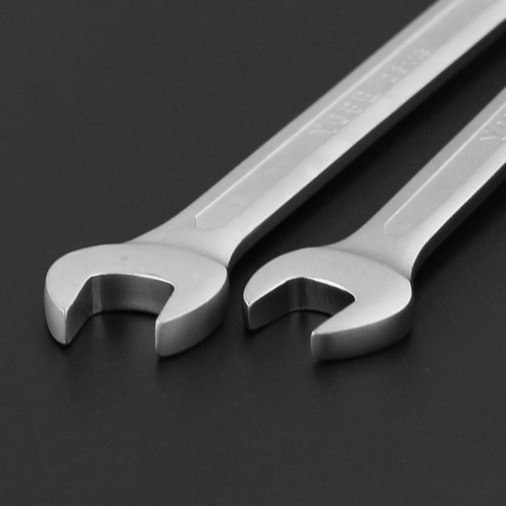 Flexible 6mm-32mm Double Head Ratchet Spanner Combination Wrench Set Of Keys Skate Tool Gear Ring Wrench Repairing Tool