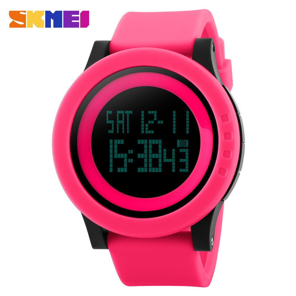 SKMEI décontracté femmes montres Sport montres LED étanche montre numérique femmes montres femme montre-bracelet Sport
