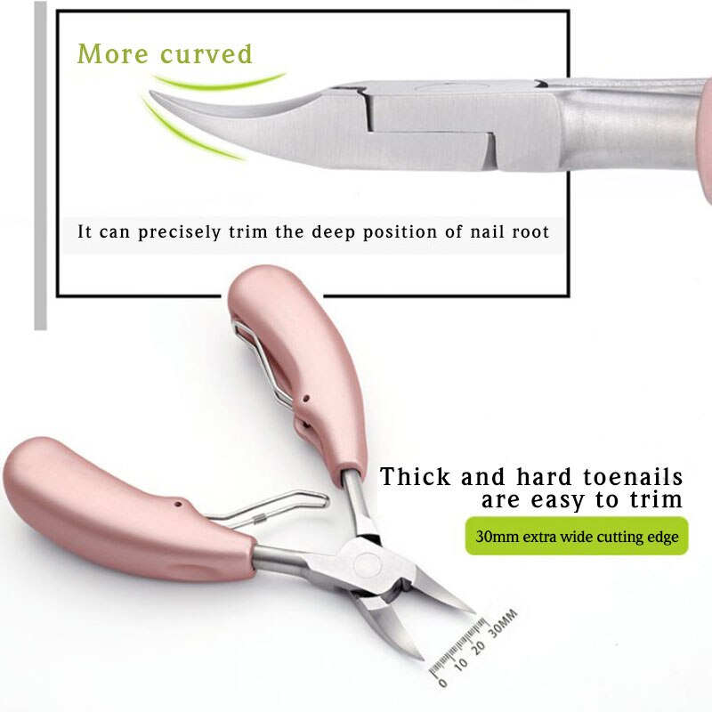 Nagelknipper Voor Cuticle Schaar Ingegroeide Teennagel Clipper Pedicure Manicure Tool Machine Voor Scheren Claws Nail Cutter