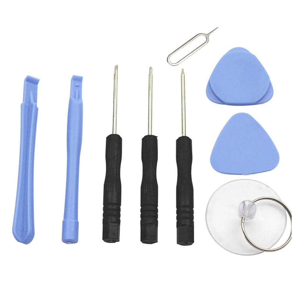 ACTECOM Kit Herramientas REPARACION MOVIL Consola Tablet 11 EN 1 PLASTICO Pack Smartphone Tool LCD Pantalla