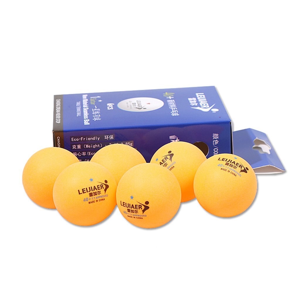 Pegasi 1 ster pingpong ballen 6st. Oranje