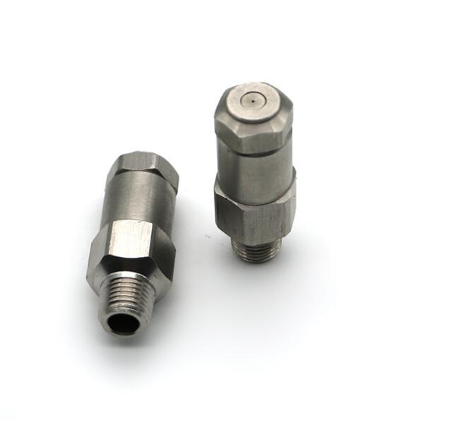 1/4"Stainless steel atomizing nozzle,fine atomizer nozzle,industrial dust removal humidification nozzle,LNN air atomizing nozzle