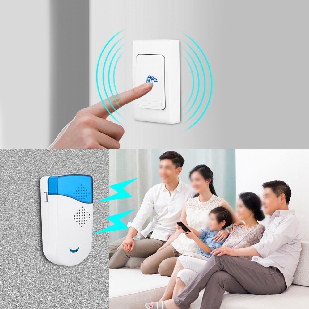 Durable Wireless Doorbell for Home Office Warehouse Hotel