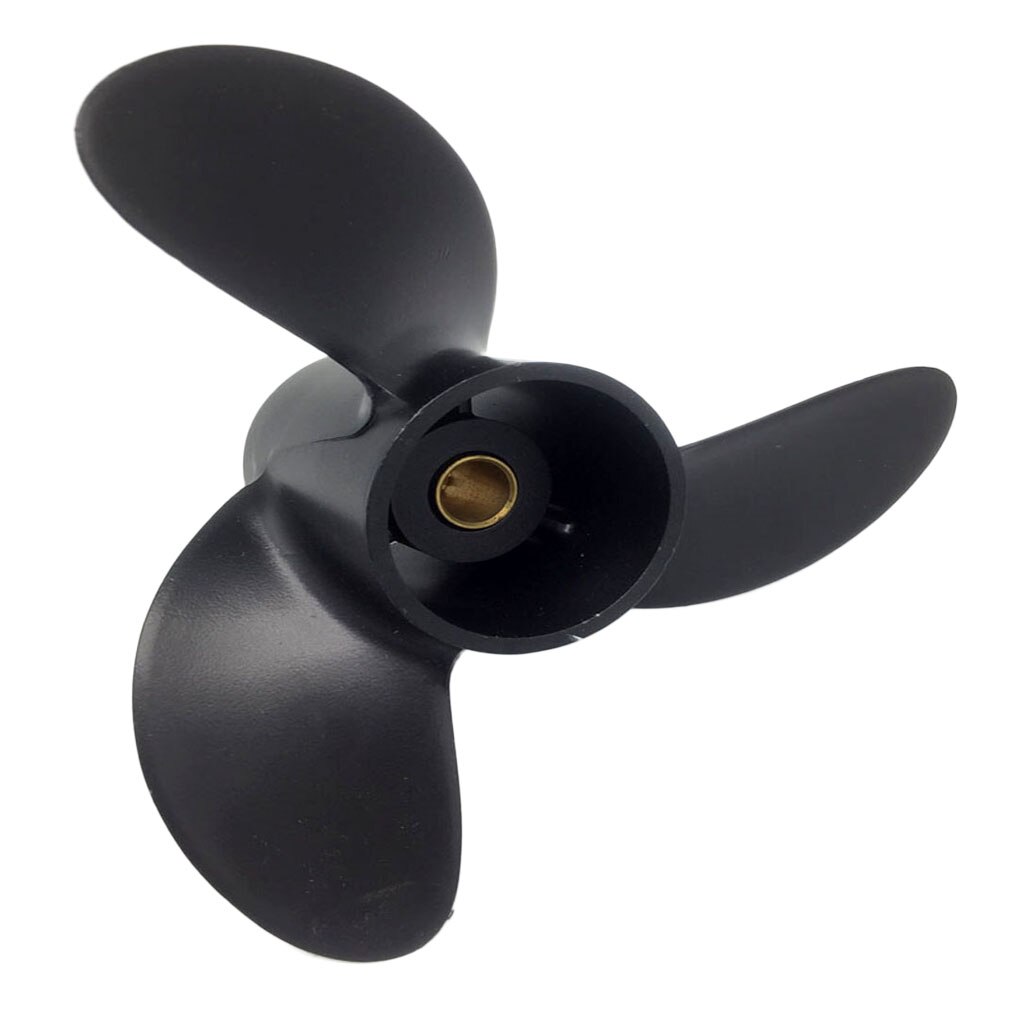 3 Blade Aluminium Outboard Propeller Prop For Tohatsu Outboards 5-6HP