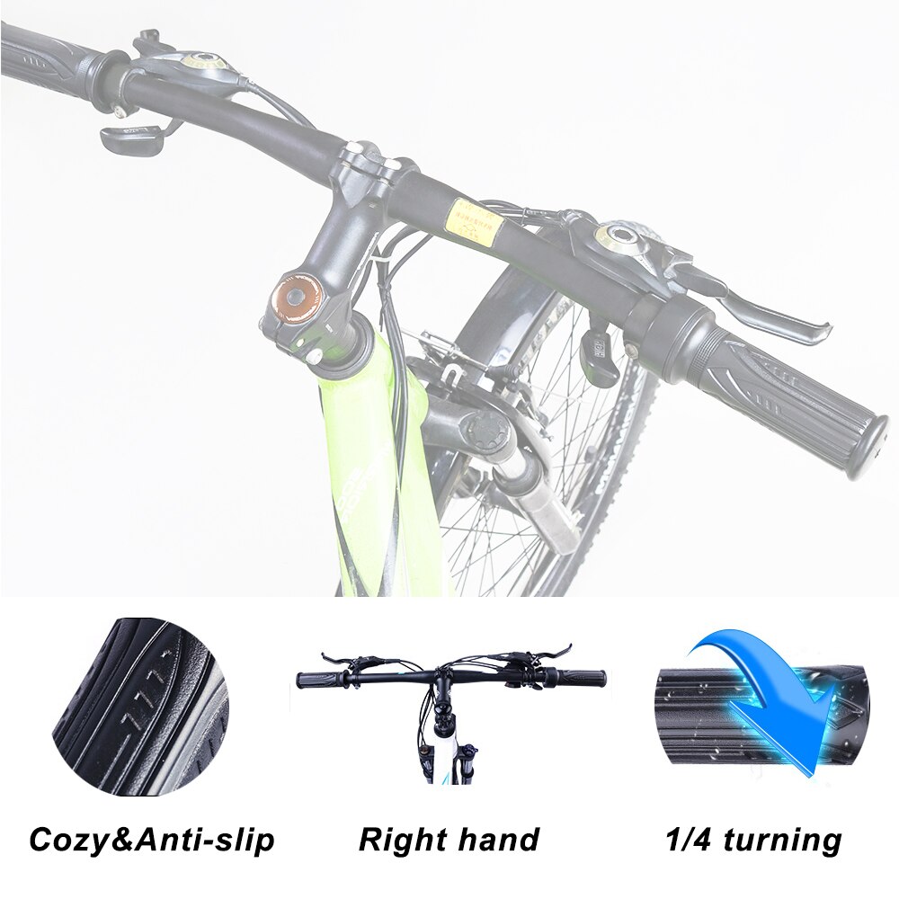 eBike Throttle 12V 24V 36V 48V 52V 60V 72V Right Hand Universal Twist Throttle for Electric Bike / Scooter / E-Bike / Bicycle