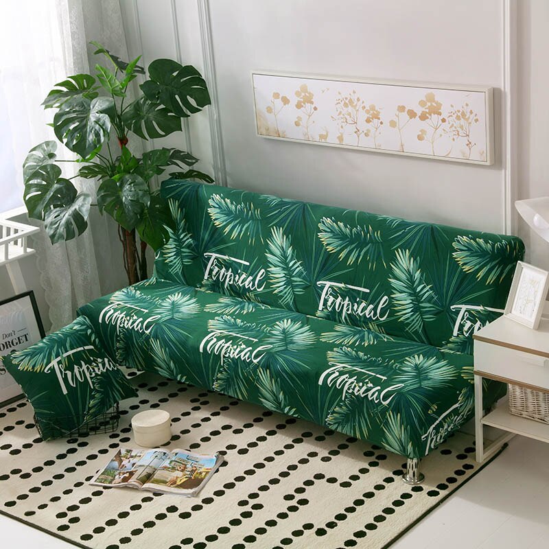 155-190cm universal sovesofa betræk stretch sofa betræk sofa funiture sofa betræk uden armlæn foldebetræk til sovesofa: K314
