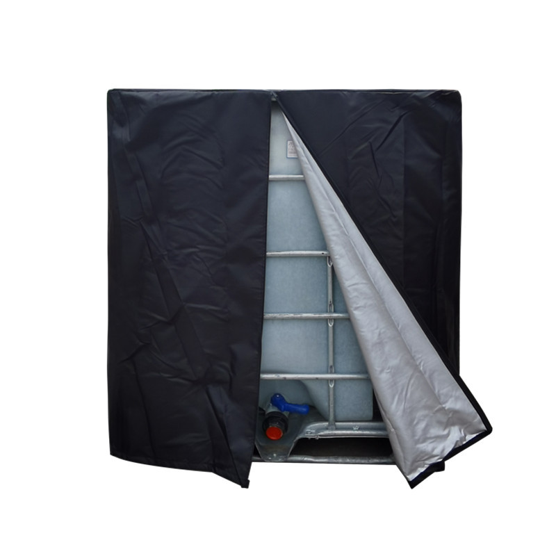 Ton Barrel Cover Outdoor 420D Water Tank Cover Zipper Stamped Waterproof Fabric Dustproof And Heat Insulation
