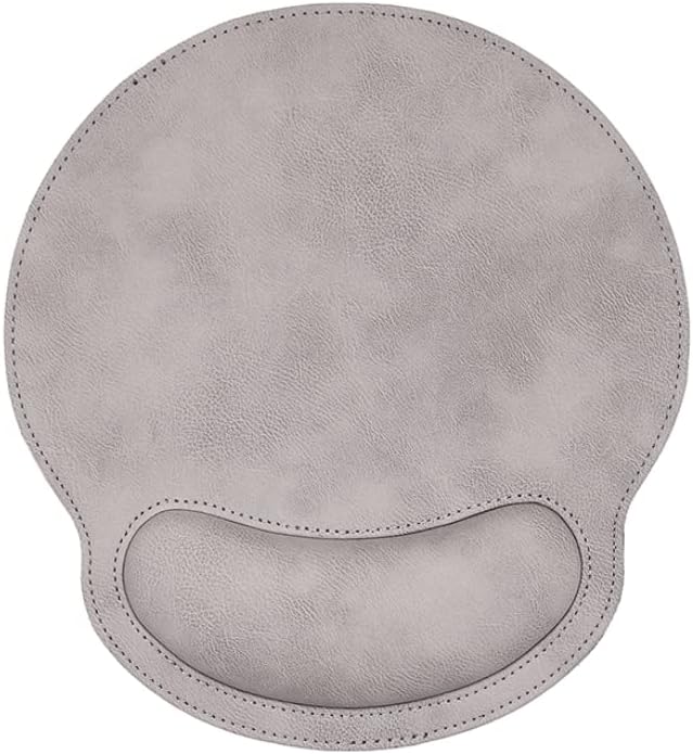 Mouse Pad Wrist Rest Support, Ergonomic Memory Foam Mouse Wrist Rest Pad Comfortable Mousepad for Computer Pain Relief at work: Dark Grey