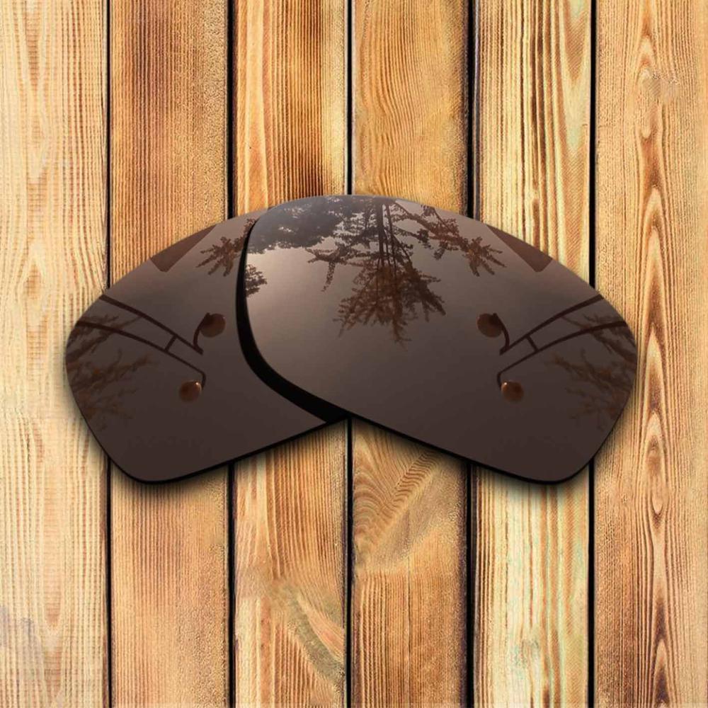 100% Precisely Cut Polarized Replacement Lenses for Hijinx Sunglass - Many Colors: Brown