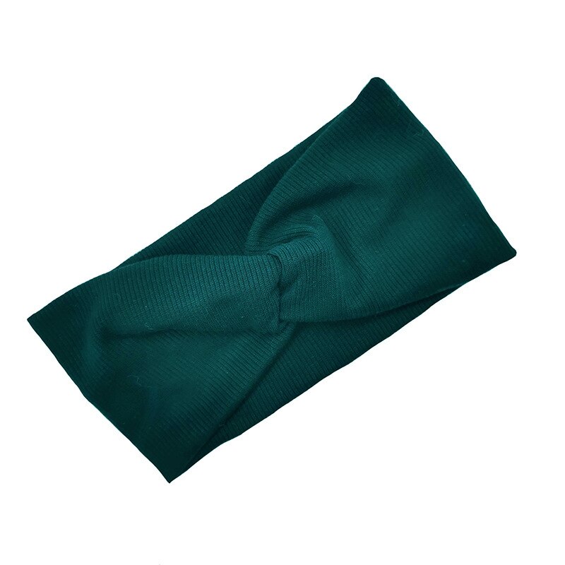 Frühling/sommer Baby-stirnband, einfarbig, gedreht, weich, dehnbar, bequem, haaraccessoires für mädchen, groß, 1 stück: 8