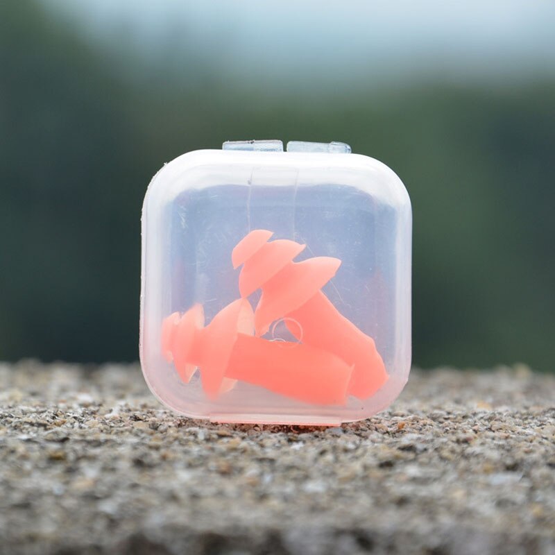 Soft mushroom Silica gel Ear Plugs Tapered Travel Sleep supplies Noise Prevention Swimming waterproof Earplugs MR125