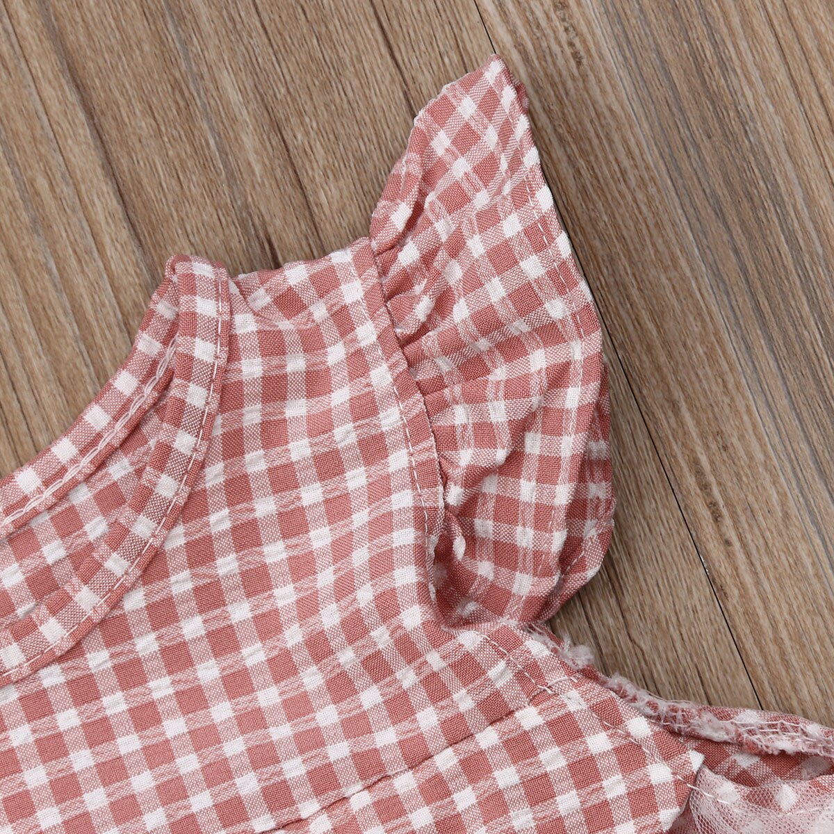 Peuter Kids Baby Meisjes Prinses Jurk Pageant Plaid Liefelijk Tutu Jurk Kleding