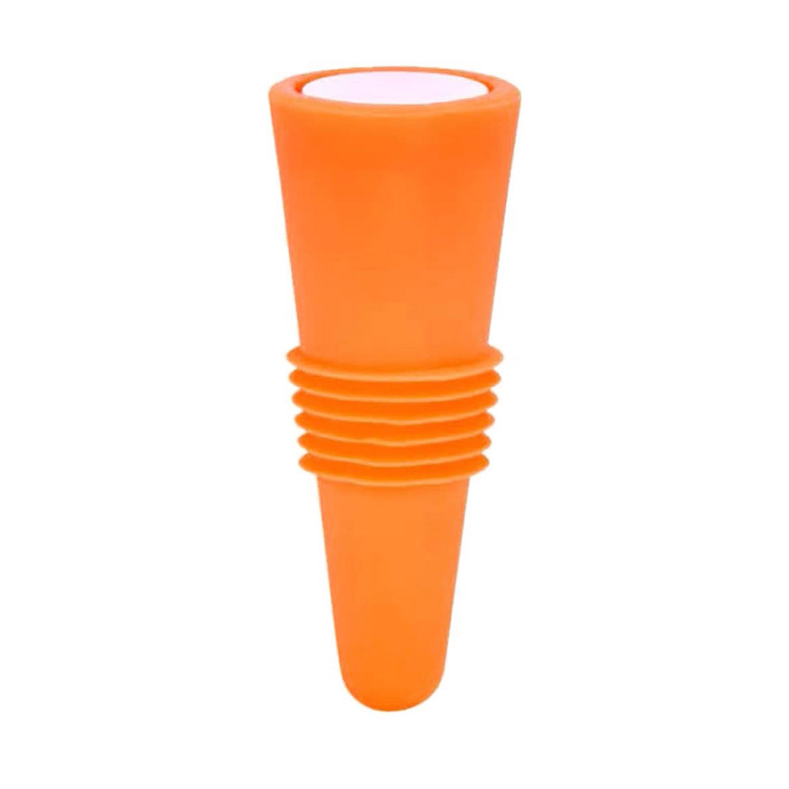 6 Colors Silicone Wine Bottle Cap Leak Proof Champagne Wine Bottles Stoppers Candy Color Reusable Family Bar Supplies: B