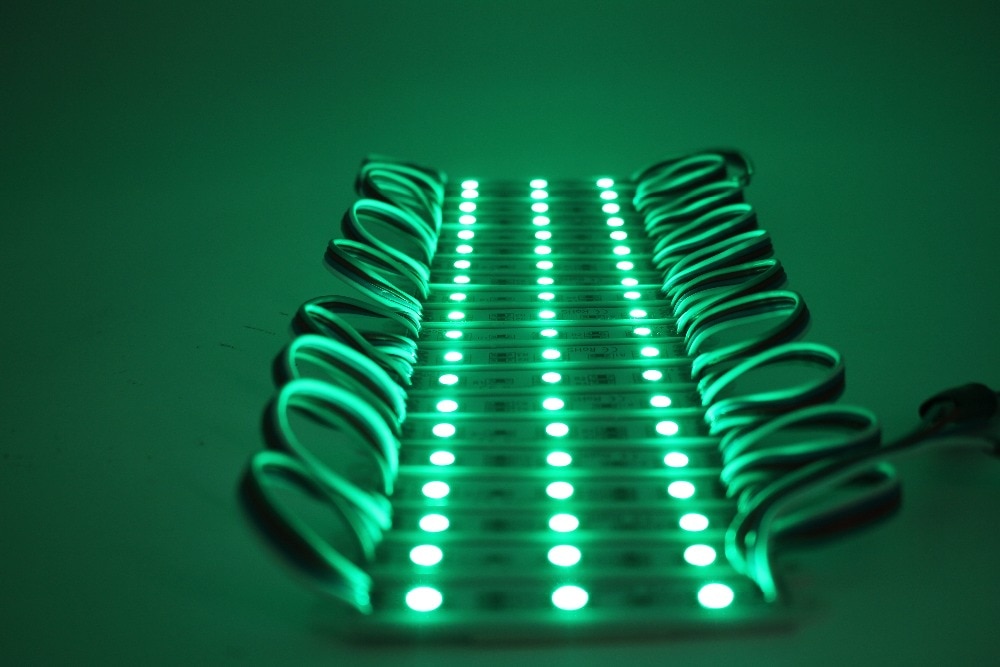 20pcs/100pcs/200pcs/lot SMD 5050 LED light module White RGB LED backlight LED module Waterproof IP65 DC12V