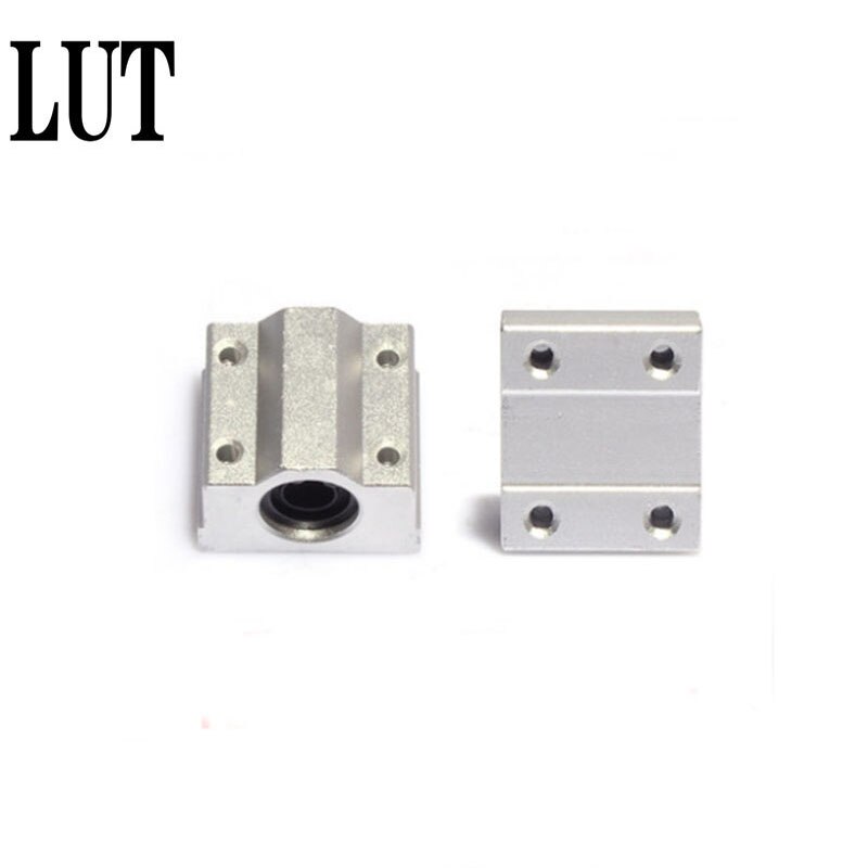 4pcs SC6UU SC8UU SC10UU SC12UU SC16UU SC20UU SC25UU 12mm linear motion slide block for linear shaft CNC parts 3d printer parts