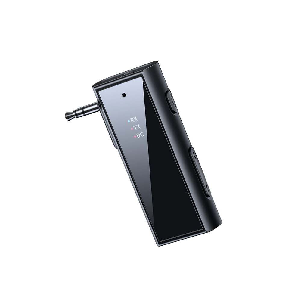Bluetooth 5.0 Ontvanger Zender Cd Muziek Draadloze Audio Adapter Met Hd Mic Ondersteuning Tf Kaart 3.5Mm Aux Jack Voor Carkit: Default Title