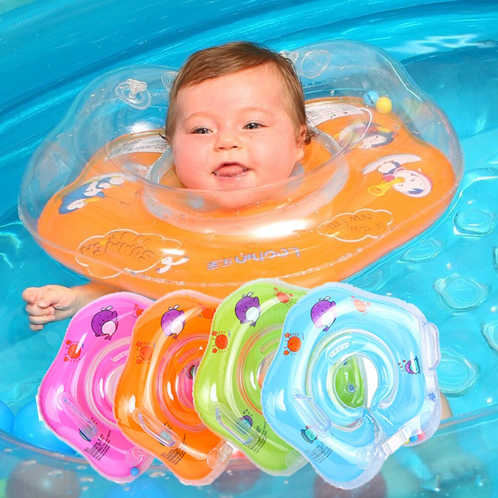 Flotador para cuello de bebé recién nacido, anillo flotante para bebé, baño de seguridad infantil, accesorios de piscina