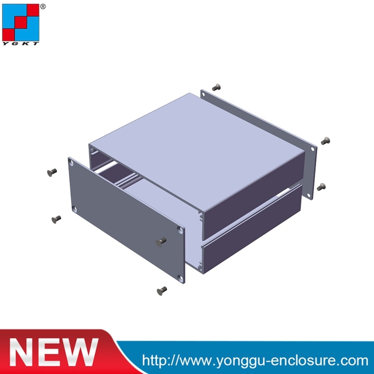 125-51-L (W-H-L) Pcb Aluminium Behuizing Elektronische Behuizing Behuizing Project Box Aluminium