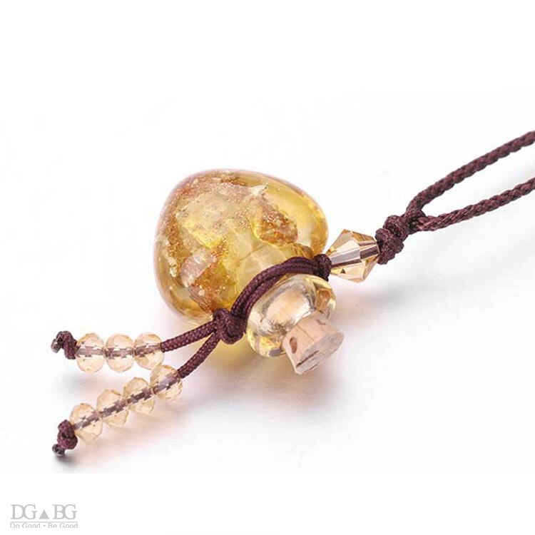 Soul Hanger Essentiële Olie Diffuser Fles Mini Urn Hartvormige Ketting Huisdier Crematie Asgrauw Aandenken Hond Kat Gedenkteken