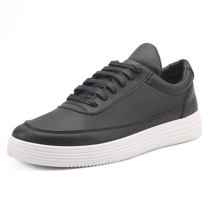 Sneakers Mannen Tennisschoenen Tenis Blancos Outdoor Tenis Masculino Lederen Sport Schoenen Mannelijke Trainers Zapatillas Hombre: Black / 7
