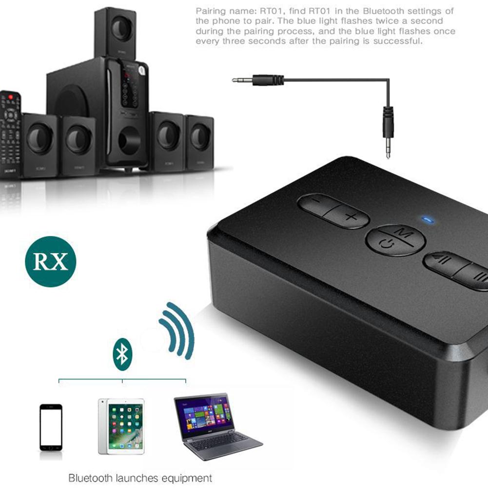 Bluetooth-compatible Transmitter Receiver 2-in-1 Transceiver Car Computer Tv Speaker Stereo Adapter