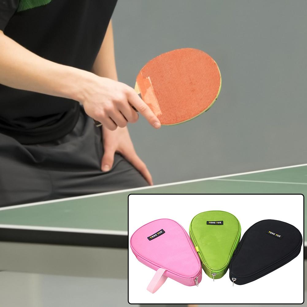 Raqueta de tenis de mesa, caja de almacenamiento de Ping Pong, cubierta de raqueta de tenis de mesa, bolsa de Paddle, raqueta de Ping Pong