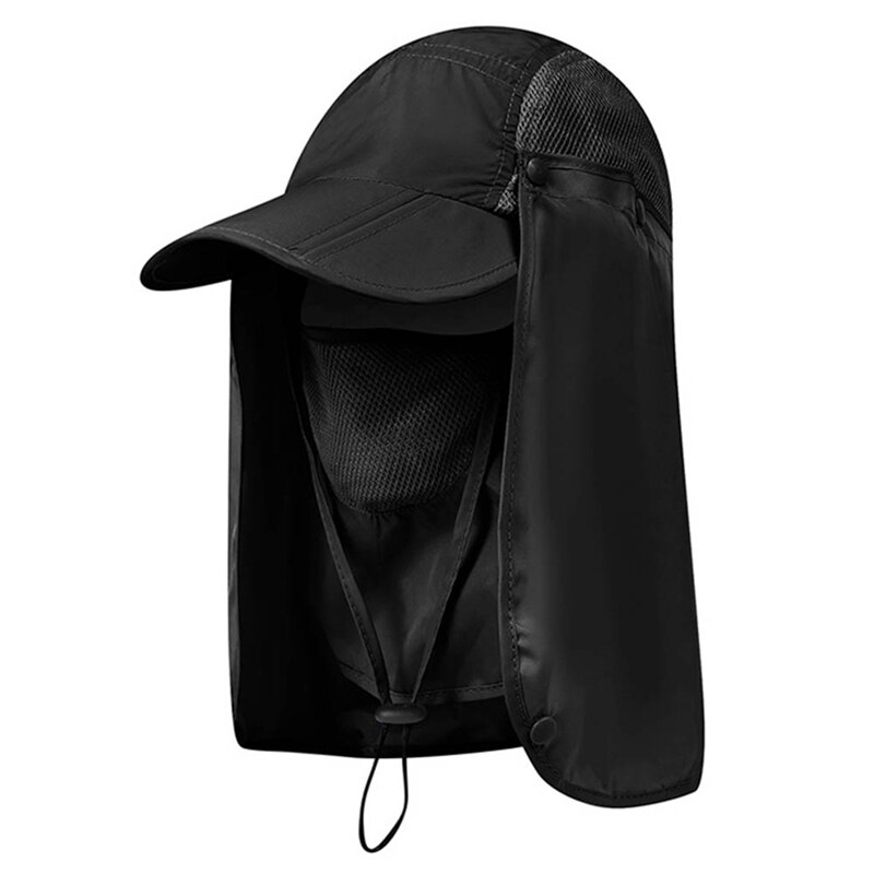 Utendørs sykling maske cap anti-uv vindtett sport visir caps sommer nakke uv beskyttelse casual baseball hatter kvinner menn balaclava: F