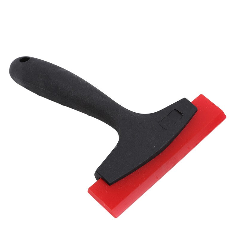 Qili QH-06 Red Rubber Eraser With Handle Scraper Tools Squeegee Vinyl Car Wrap Tools Snow Ice Scraper Window Cleaning Tool