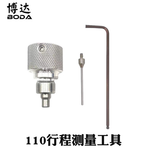 Válvula Solenoide de inyector CRIN1 CRIN2 CR, AHE, herramienta de reparación de asiento de medición de viaje: Negro