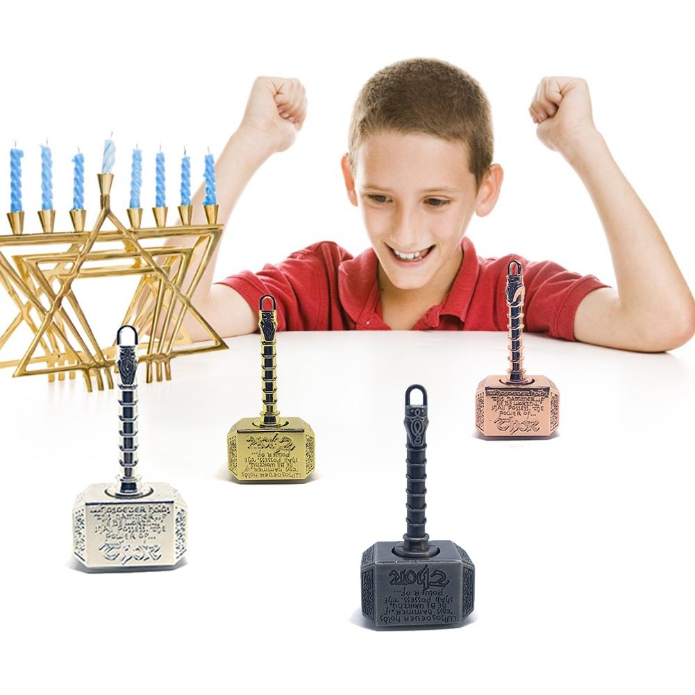 Fidgeting Cool Hammer Fidget Hand Finger Spinners Metal Chain Cube Stress Relief Toys Fingertip Gyro Stress Relief Party Favors