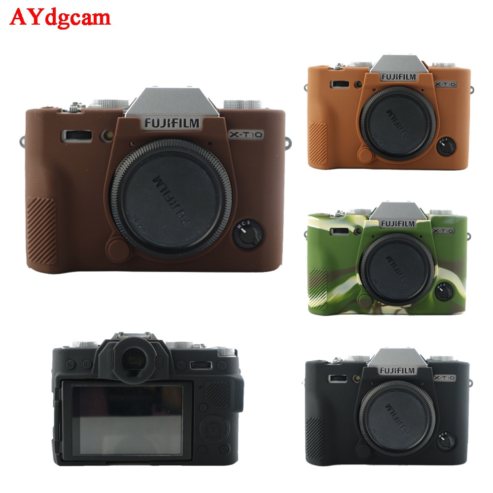 Mooie Camera Video Tas Voor FUJI Fujifilm XT10 XT-10 XT20 XT-20 Siliconen Case Rubber Camera case Beschermende Body Cover Skin