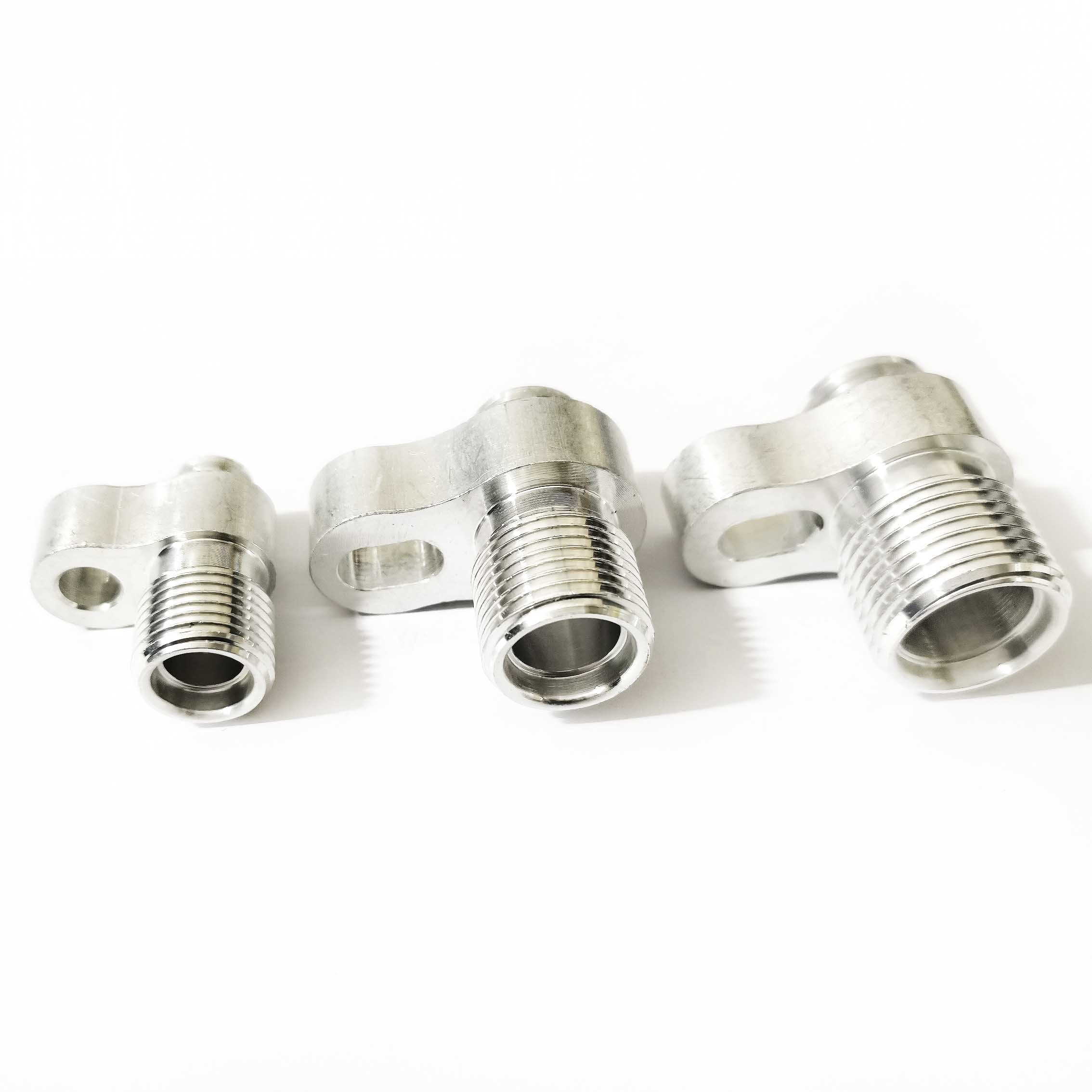 (3PCS) Automotive air conditioning compressor pipe fittings/air conditioning hose aluminum Joints R134a 3/8 1/2 5/8 connector