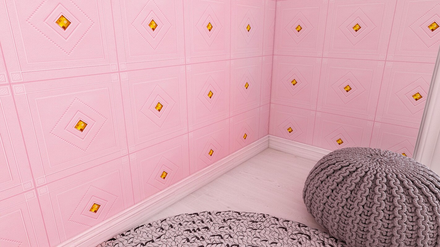 3D Tape Boor Behang Waterdichte En Vochtbestendige Plafond Slaapkamer Achtergrond