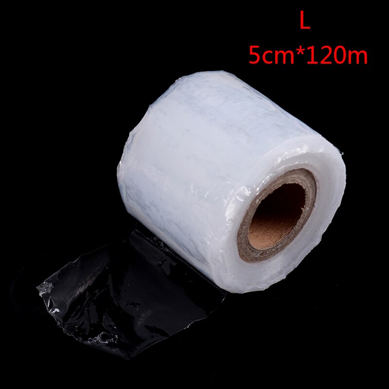 120m 3cm 5cm pe oksastusteippi ympäristöystävällinen pe-kalvo itseliimautuva puukasvit taimet varttaminen venyvä: 5 cmx 120m